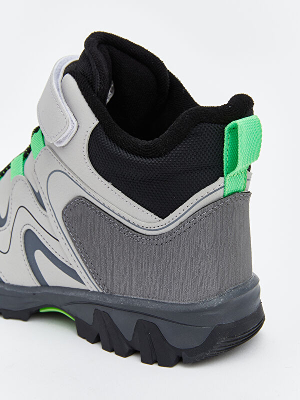 Cırt Cırtlı Bağcıklı Erkek Çocuk Trekking Bot - Görsel 6