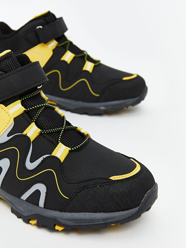 Cırt Cırtlı Bağcıklı Erkek Çocuk Trekking Bot - Görsel 4