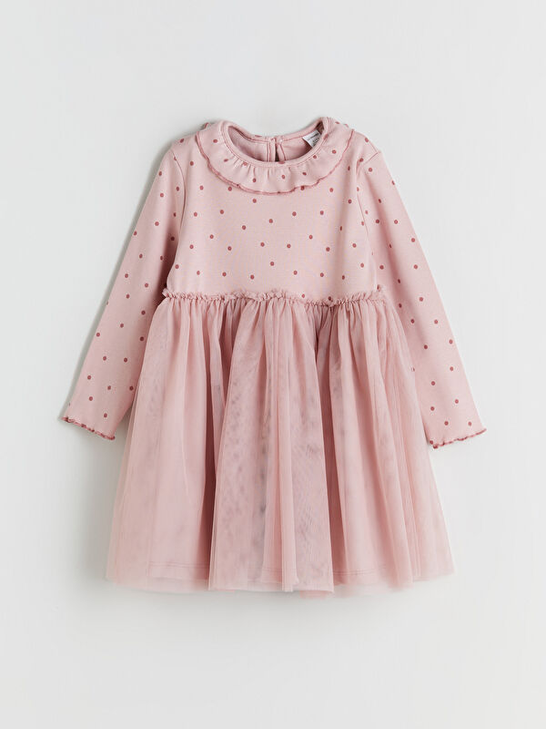 LCW Kids Crew Neck Girls' Tutu Dress