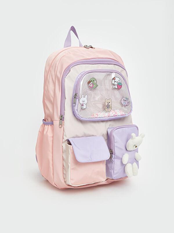 LCW ACCESSORIES Baskılı Kız Çocuk Sırt Çantası