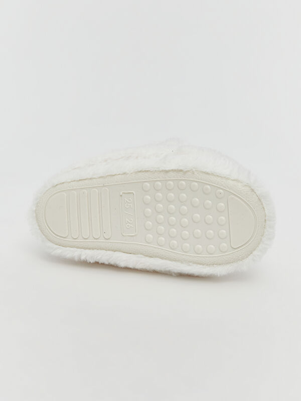 Tavşan Figürlü Pelüş Kız Bebek Ev Botu - Görsel 5