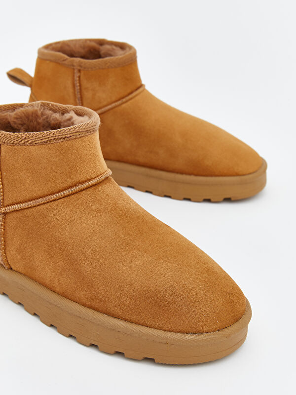 Lcw Steps Bej Lcw Steps Süet Görünümlü Kadın Bot