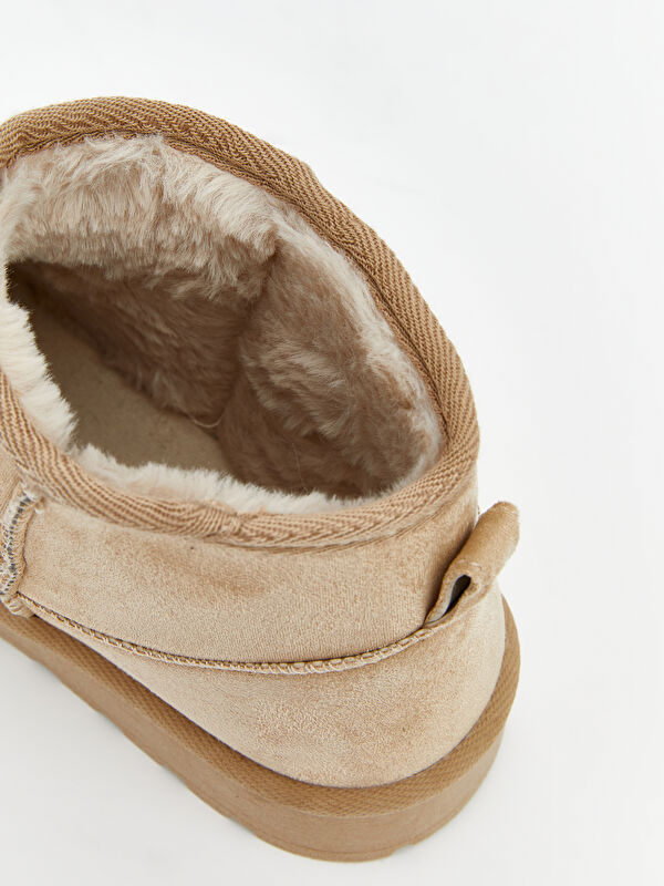 Süet Görünümlü Kadın Bot - Görsel 7