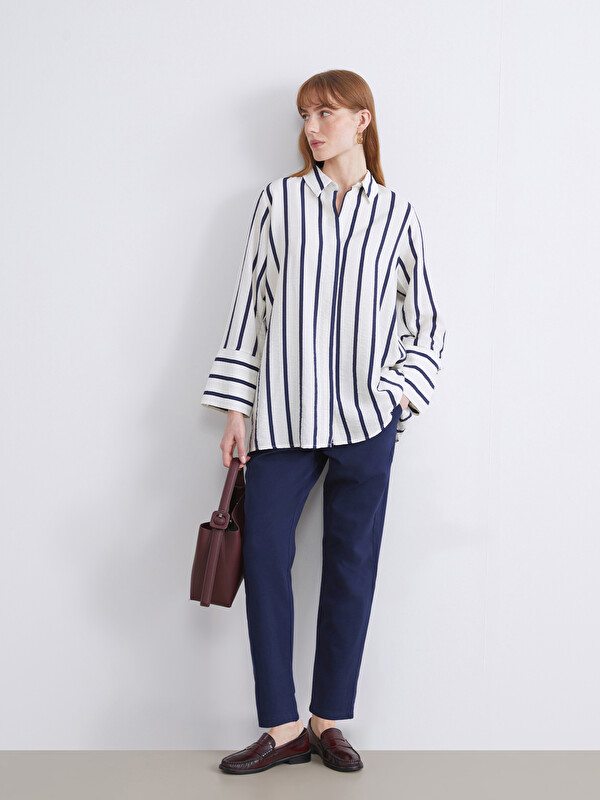 LCW Grace Büyük Beden Straight Fit Kadın Jean Pantolon