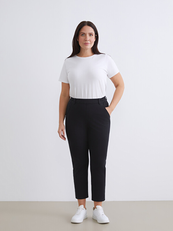 LCW Grace Büyük Beden Straight Fit Kadın Jean Pantolon
