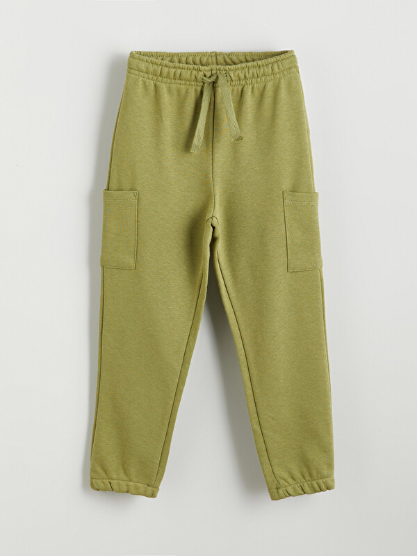 LCW Kids Beli Lastikli Basic Erkek Çocuk Jogger Eşofman Altı