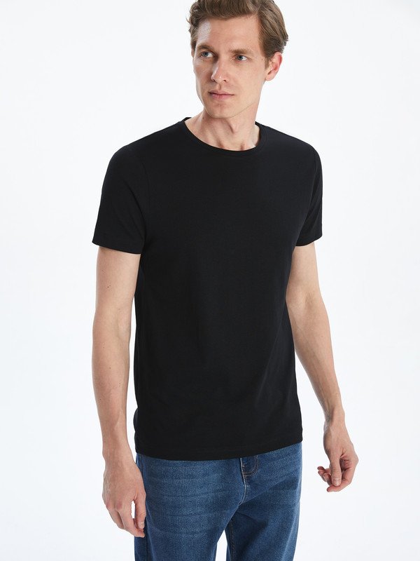 LCWAIKIKI Classic Crew Neck Jersey Men's T-Shirt