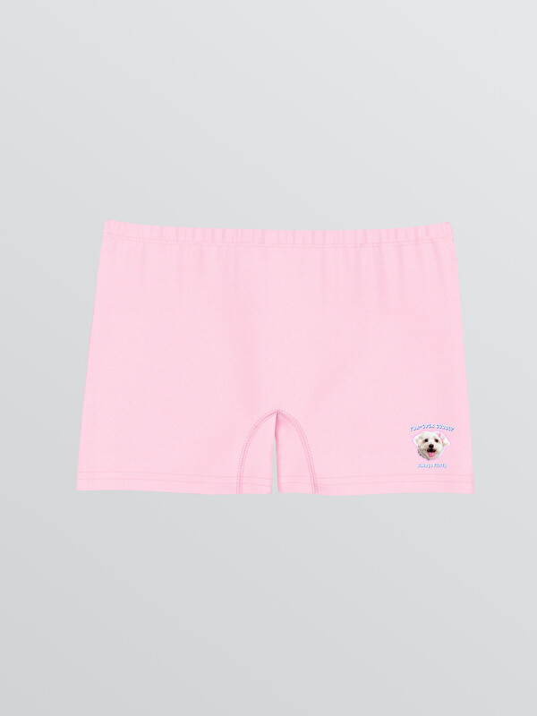 LCW Kids Baskılı Kız Çocuk Boxer