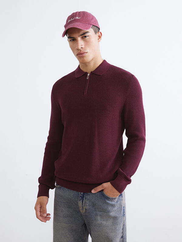 XSIDE Polo Yaka Erkek Triko Kazak