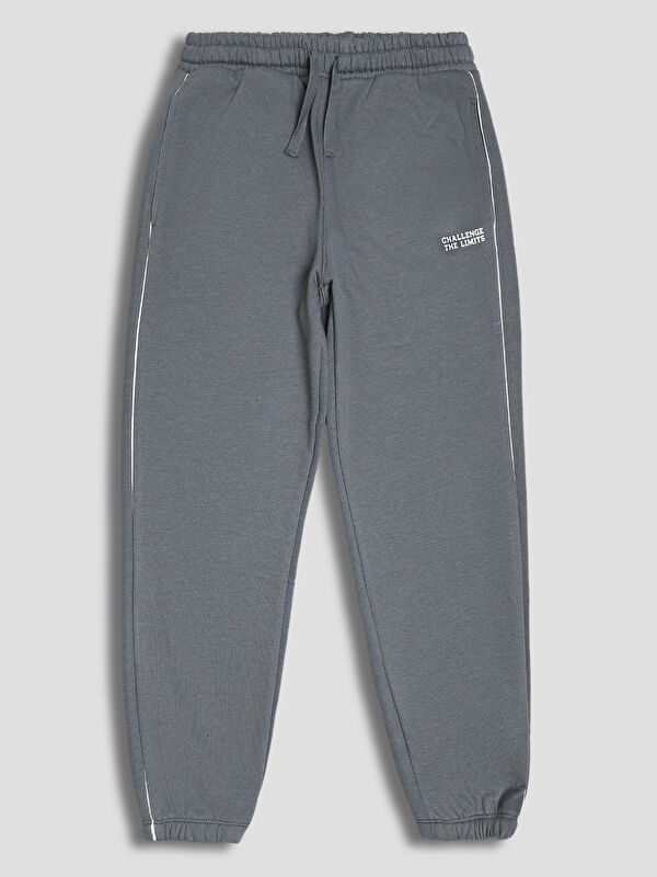 LCW Kids Boys' Thick Jogger Sweatpants with Elastic Waist