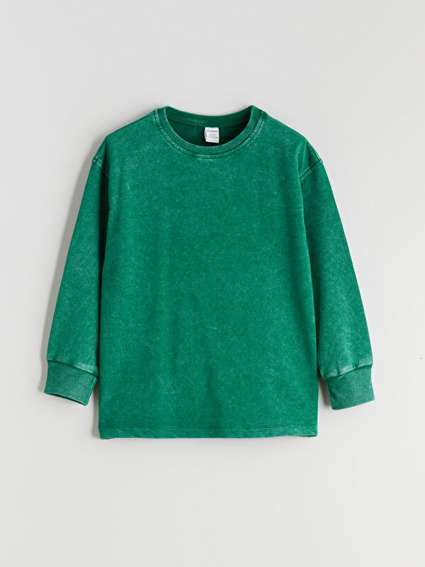 LCW Kids Crew Neck Boys' Sweatshirt