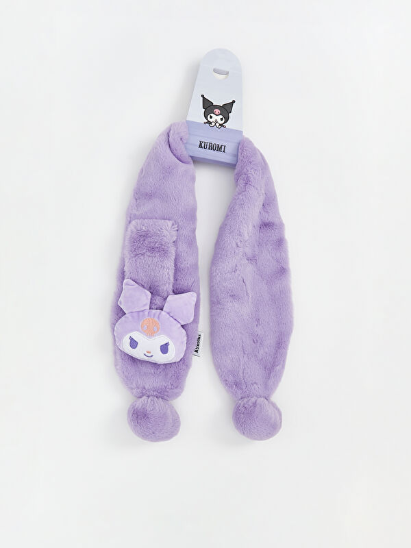 LCW ACCESSORIES Kuromi Baskılı Kız Çocuk Atkı
