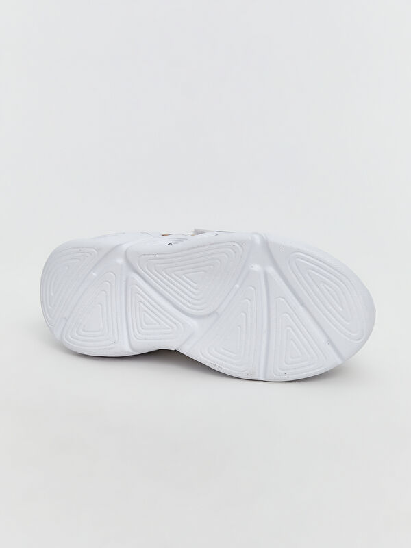 Mickey Mouse Baskılı Tabanı Işıklı Erkek Bebek Spor Ayakkabı - Görsel 6