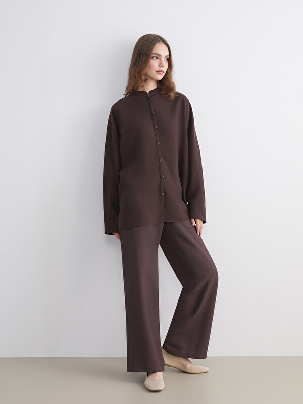 LCW Modest Beli Lastikli Kadın Pantolon