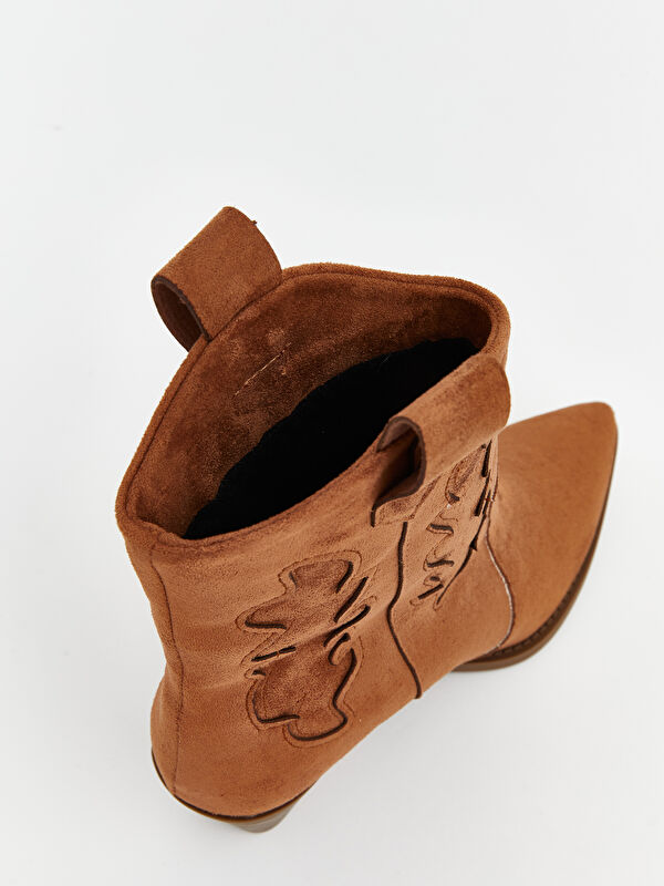 Lcw Steps Siyah Lcw Steps Süet Görünümlü Kadın Çizme