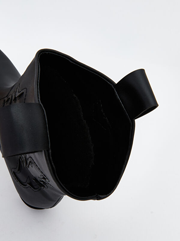 Süet Görünümlü Kadın Çizme - Görsel 8