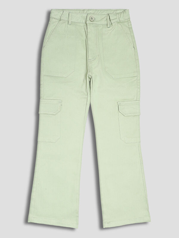 LCW Kids Pantalon à Taille Élastiquée pour Filles