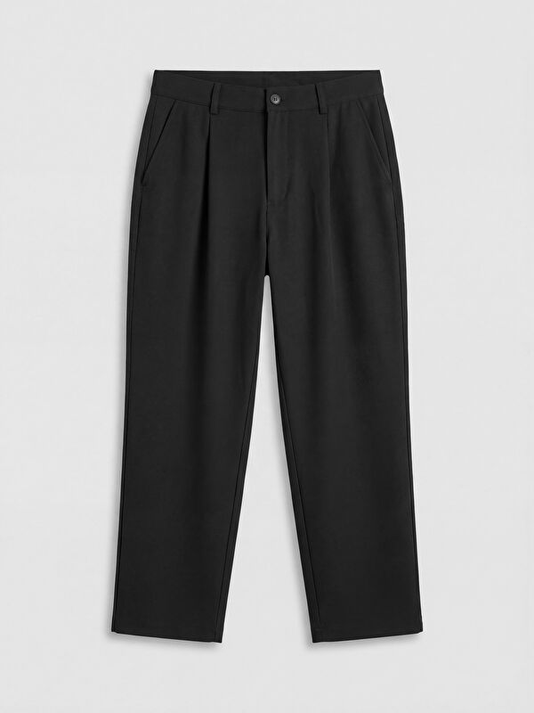 XSIDE Loose Fit Men's Pleated Trousers