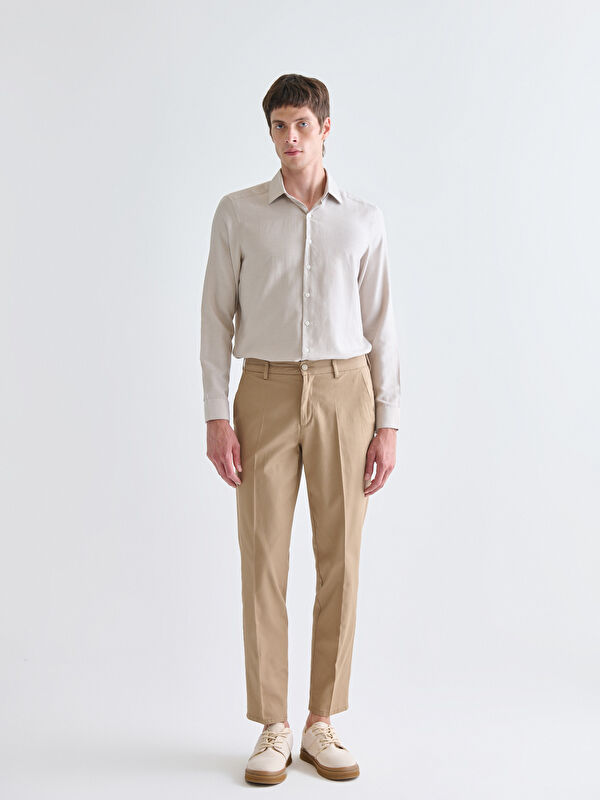 SOUTHBLUE Standart Kalıp Gabardin Erkek Pantolon
