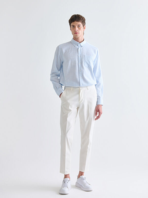 SOUTHBLUE Standart Kalıp Gabardin Erkek Pantolon