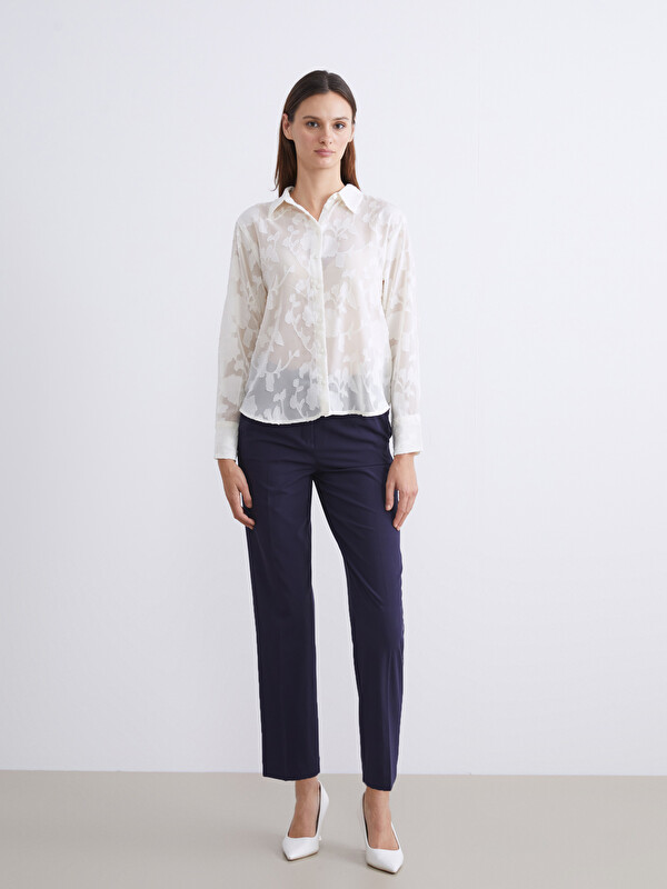 LCWAIKIKI Classic Slim Fit Women's Cigarette Trousers