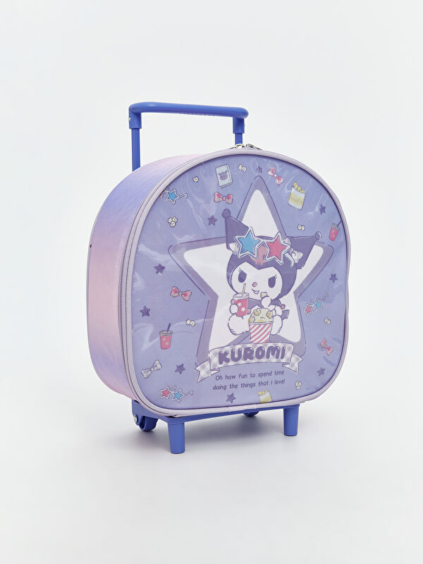 LCW ACCESSORIES Kuromi Baskılı Kız Çocuk Çekçekli Çanta