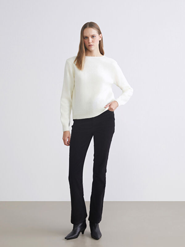 LCWAIKIKI Classic Dar Fit Kadife Kadın Pantolon