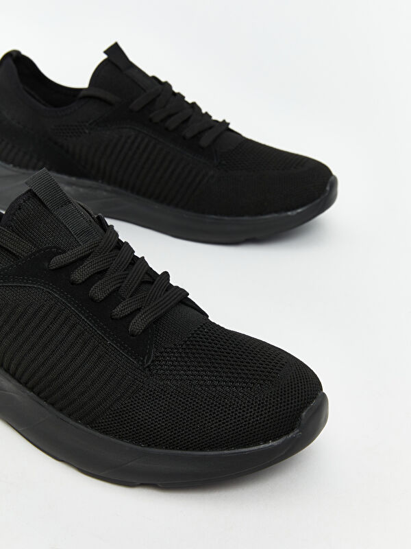 Bağcıklı File Detaylı Erkek Spor Ayakkabı - Görsel 4