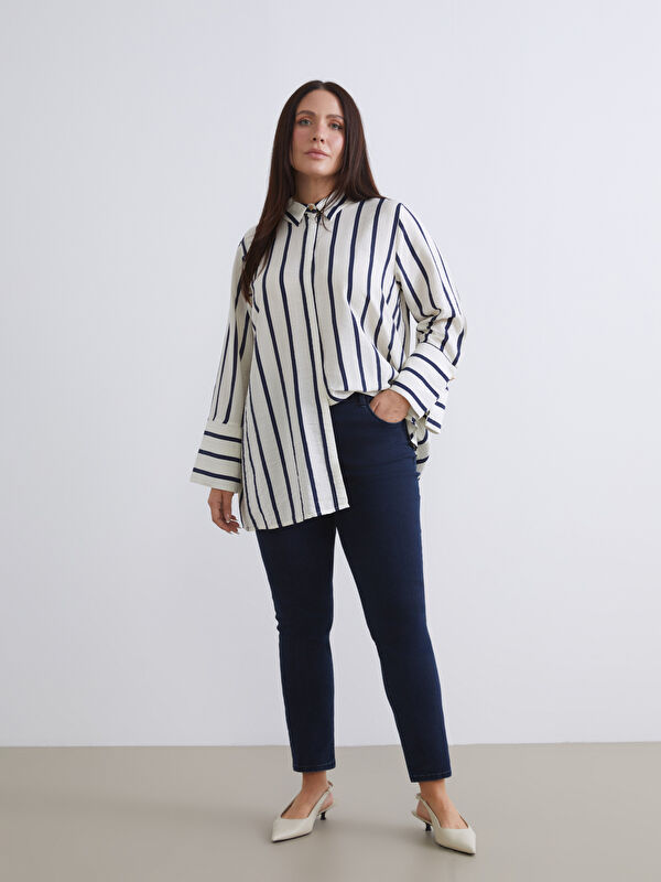 LCWAIKIKI Classic Slim Fit Kadın Jean Pantolon