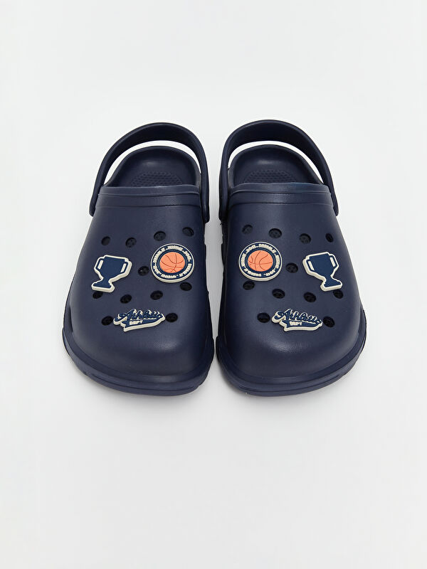 Baskılı Erkek Plaj Sandaleti - Görsel 4