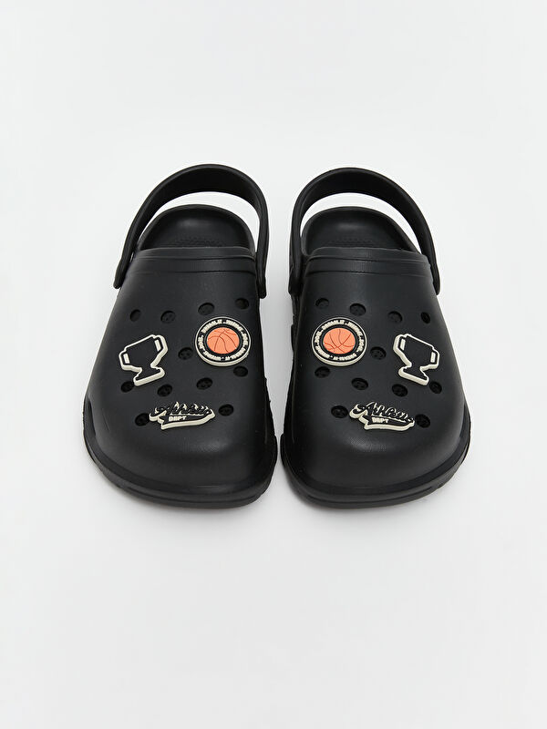 Baskılı Erkek Plaj Sandaleti - Görsel 4