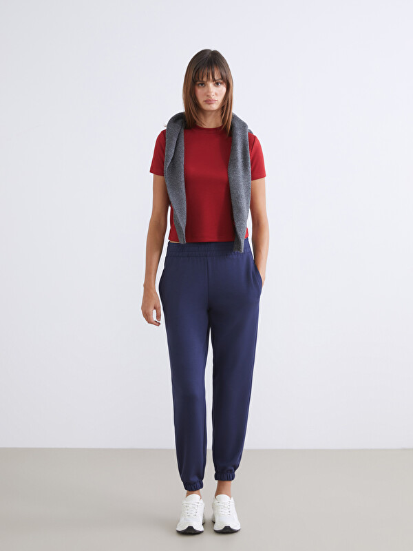 LCW Vision Beli Lastikli Kadın Jogger Eşofman Altı