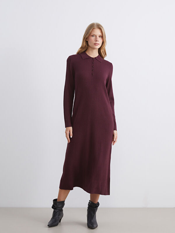 LCW Vision Rollkragen Strickkleid