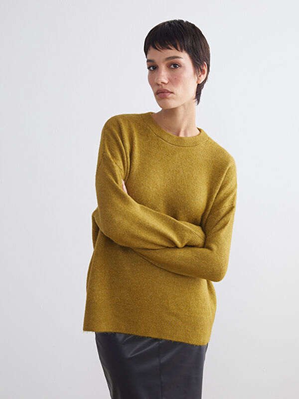 LCW Vision Rundhalsausschnitt Oversize Damen Strickpullover