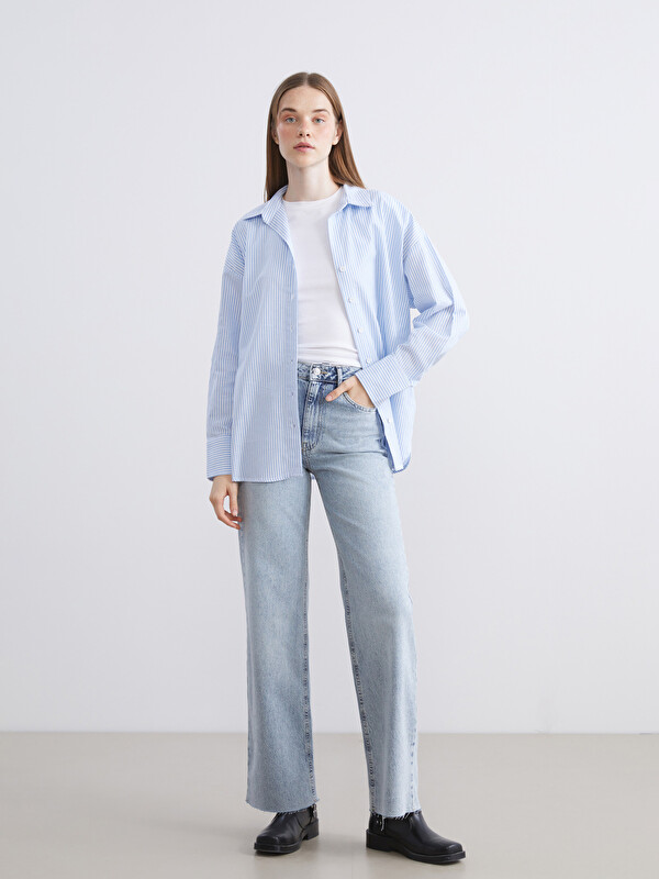 XSIDE Wideleg Kadın Jean Pantolon