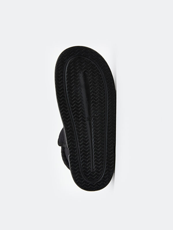 Süet Görünümlü Kadın Ev Botu - Görsel 5