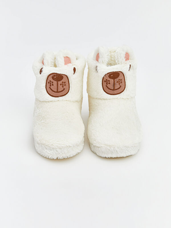 Hayvan Figürlü Kadın Pelüş Ev Botu - Görsel 4