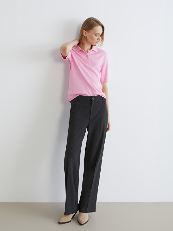 XSIDE Regular Fit Geniş Paça Kadın Pantolon