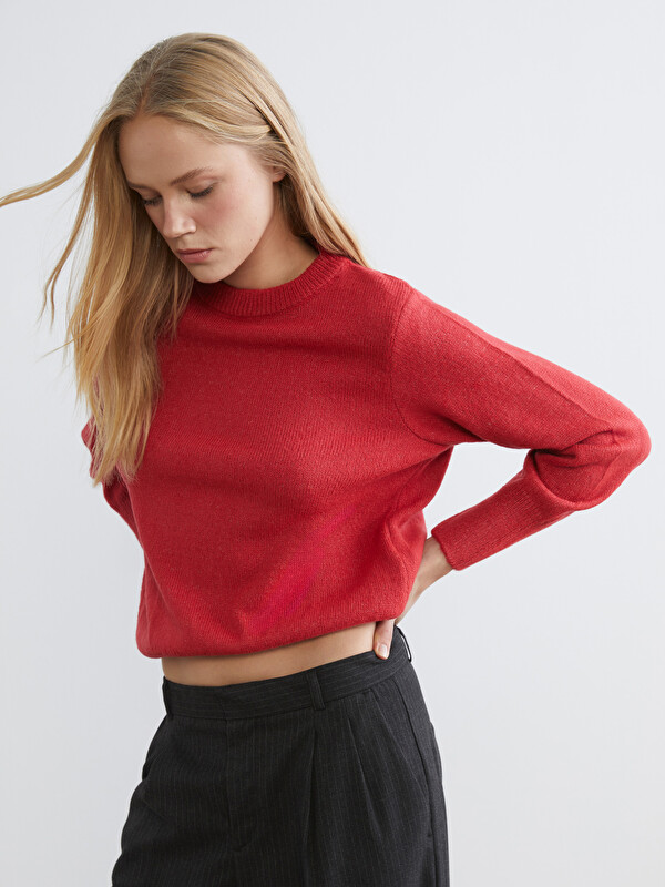 LCW Vision Crew Neck Women's Knitwear Sweater
