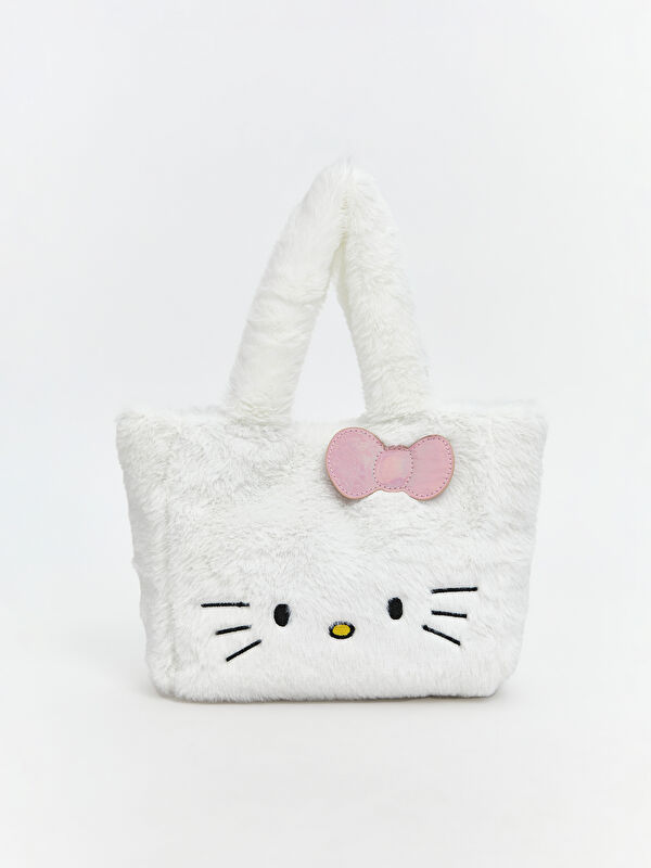 LCW ACCESSORIES Сумка на плечо плюшевая с вышивкой hello kitty для девочек