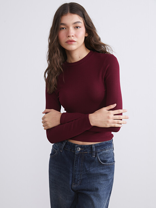 XSIDE Bisiklet Yaka Kadın Body