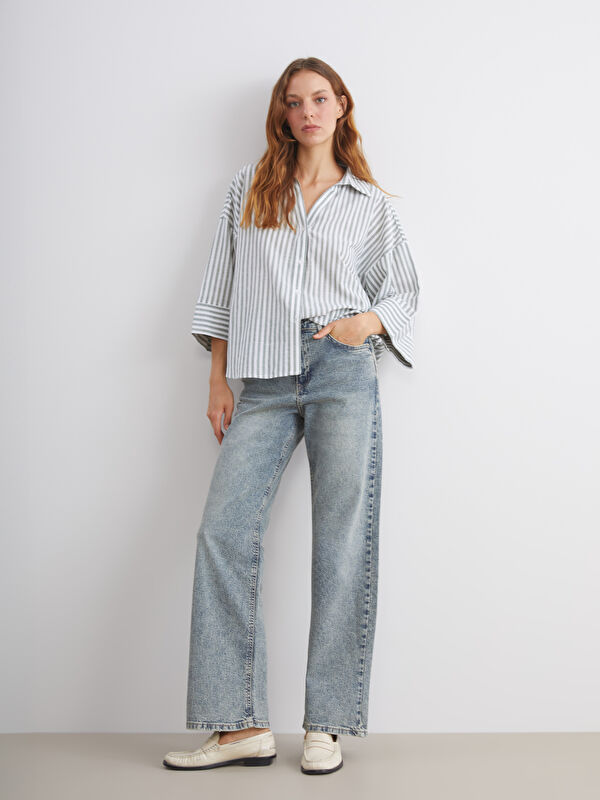LCW Jeans Straight Fit Kadın Jean Pantolon