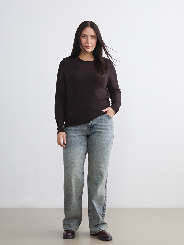 LCW Jeans Straight Fit Kadın Jean Pantolon