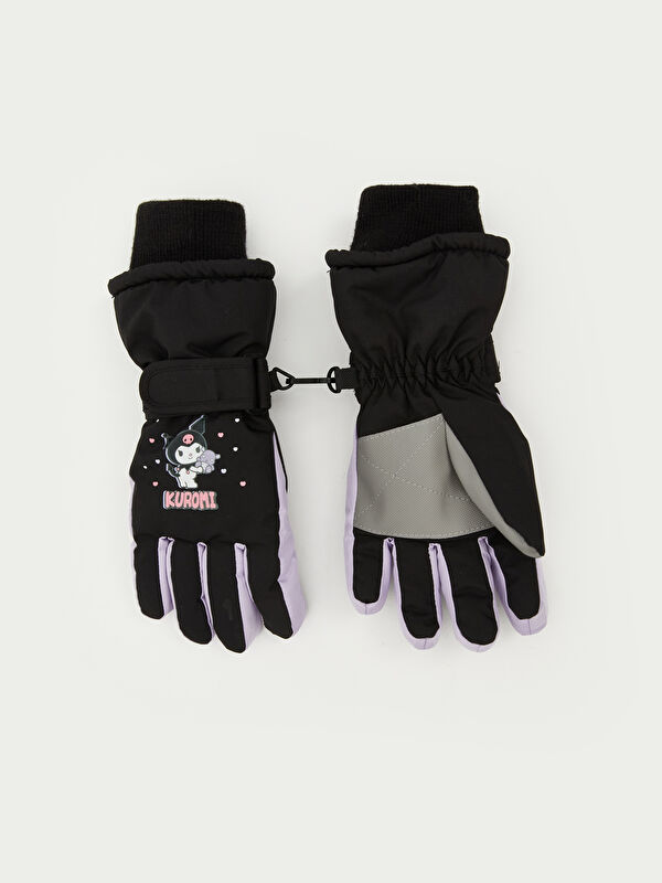 LCW ACCESSORIES Kuromi Baskılı Kız Çocuk Eldiven