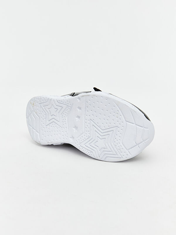 Cırt Cırtlı Tabanı Işıklı Kız Bebek Bot - Görsel 6