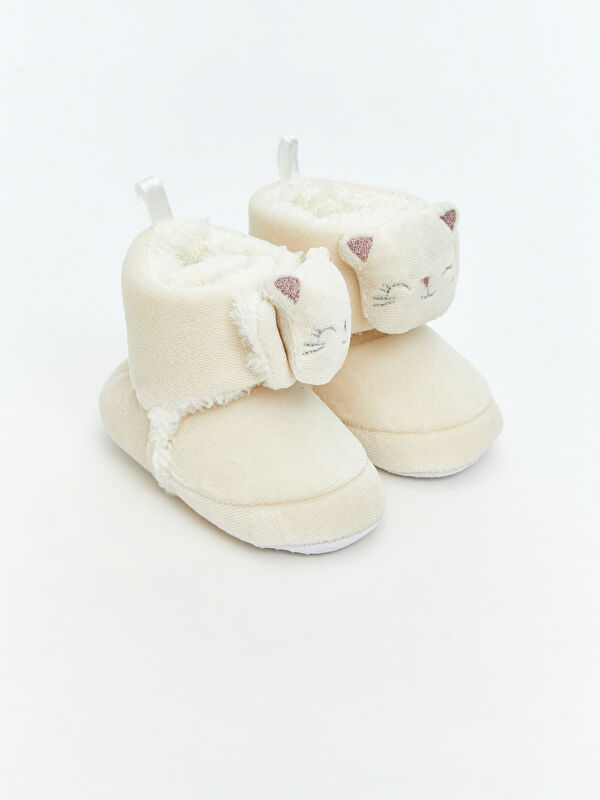 LCW STEPS Cırt Cırtlı Kız Bebek Panduf