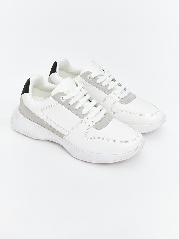 LCW STEPS Faux Leather Men's Sports Shoes
