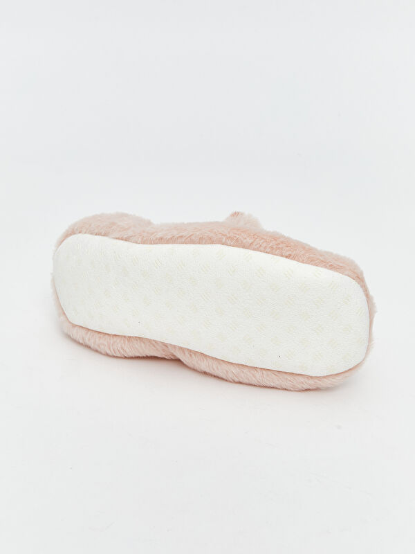 Pelüş Kız Çocuk Ev Ayakkabısı Panduf - Görsel 4