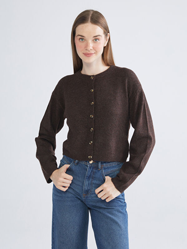 XSIDE Crew Neck Women's Knitwear Cardigan