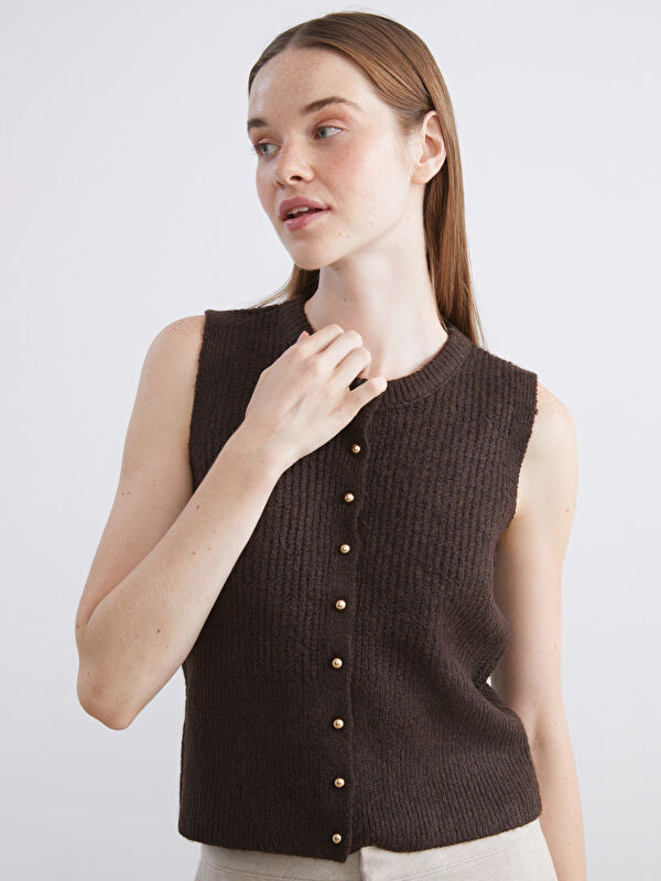 LCW Vision Rundhalsausschnitt Damen Strickweste
